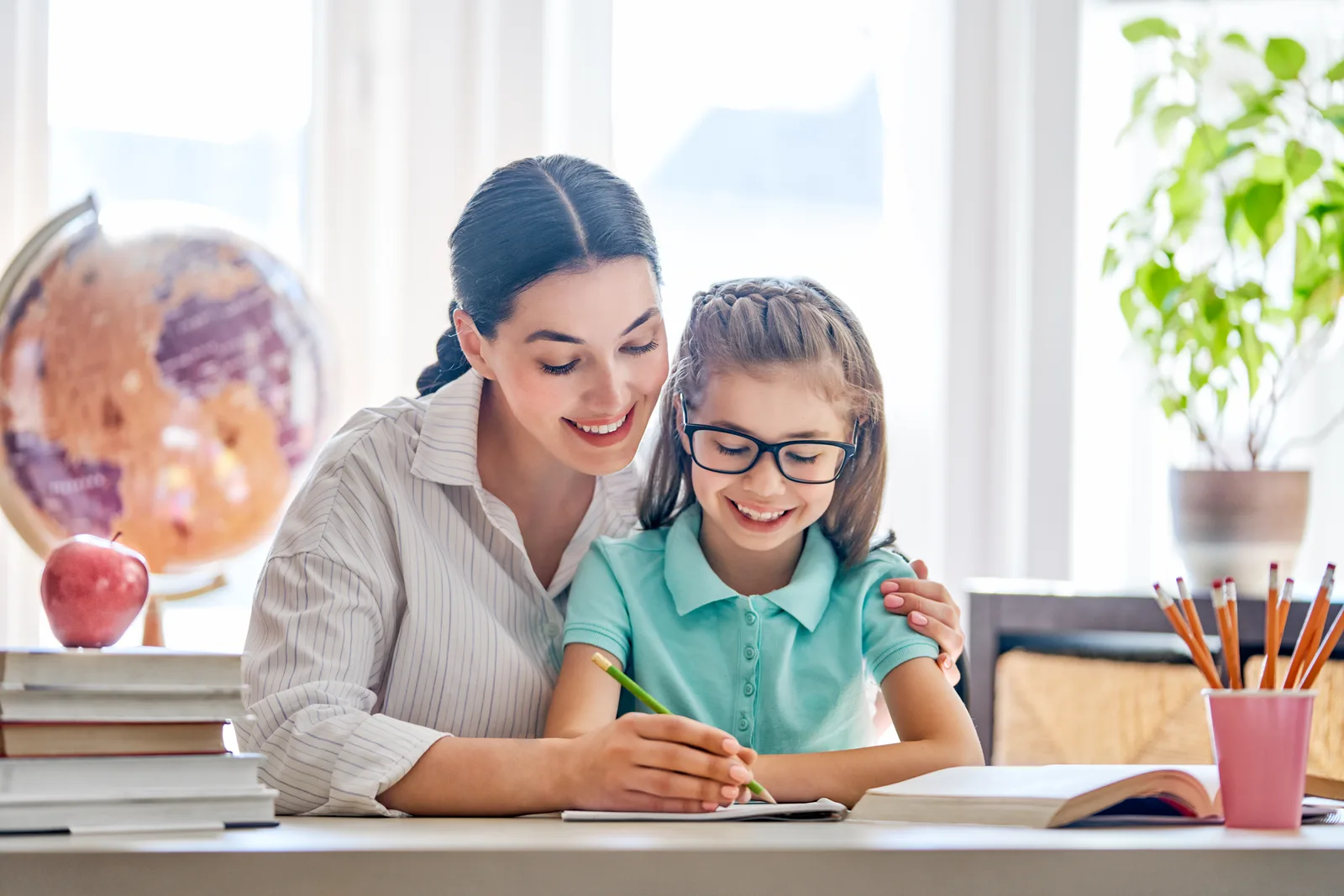 A young Canadian woman reviewing a formal letter at her desk, preparing to request ADHD accommodations for school or work.