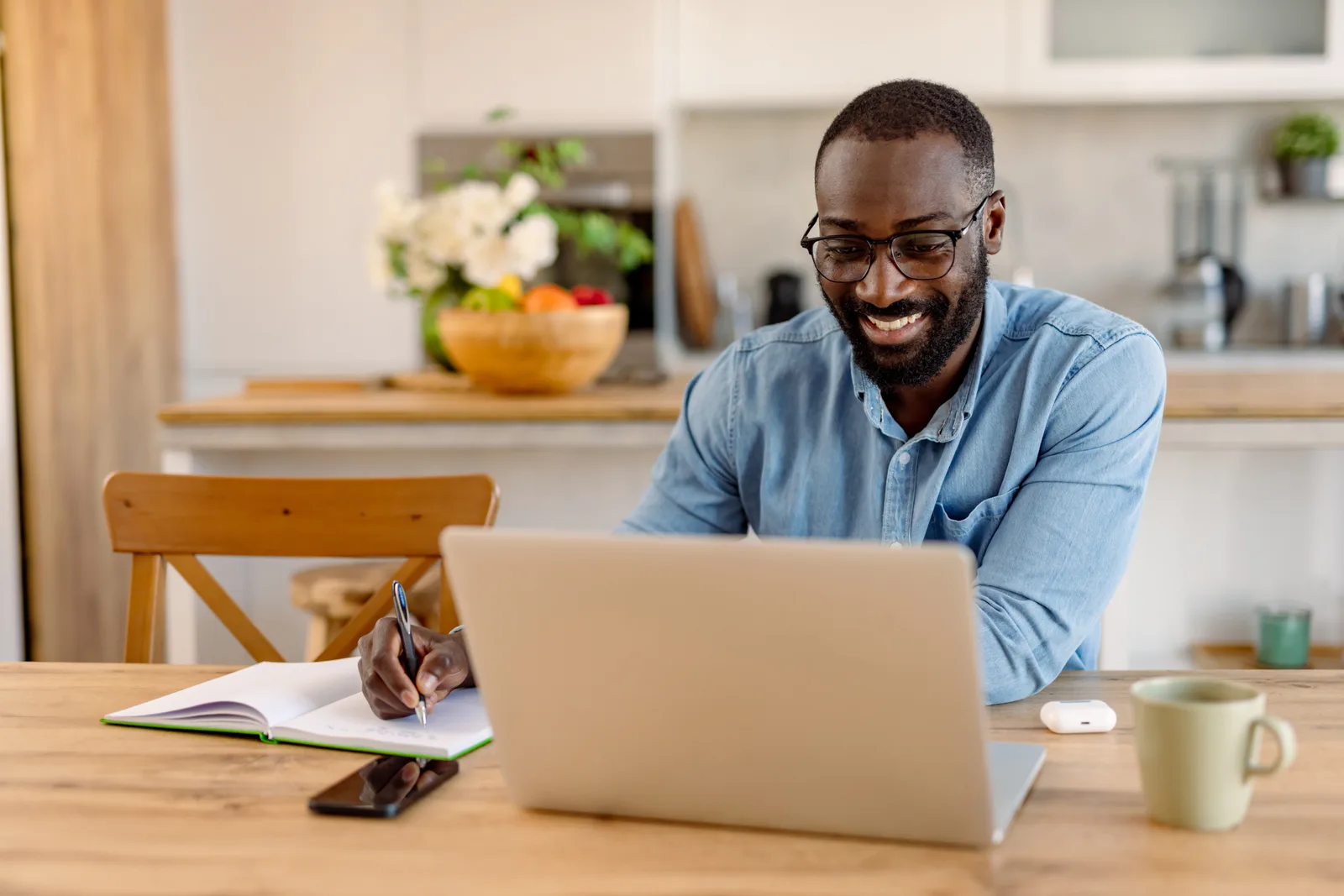 Adult reviewing an ADHD treatment plan with a clinician over a video call